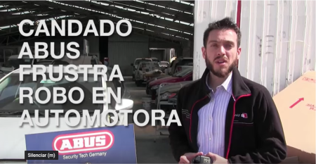 CANDADO ABUS FRUSTRA ROBO EN AUTOMOTORA